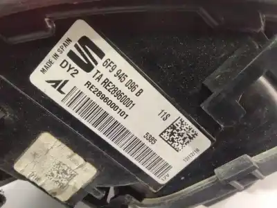 Автозапчасти б/у правый задний фонарь за seat arona style ссылки oem iam 6f9945096b  