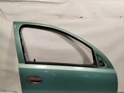 Peça sobressalente para automóvel em segunda mão porta dianteira direita por opel corsa c enjoy referências oem iam 