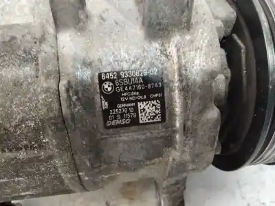 Peça sobressalente para automóvel em segunda mão compressor de ar condicionado a/a a/c por bmw 1 (f20) 116 d referências oem iam 64529330829-02