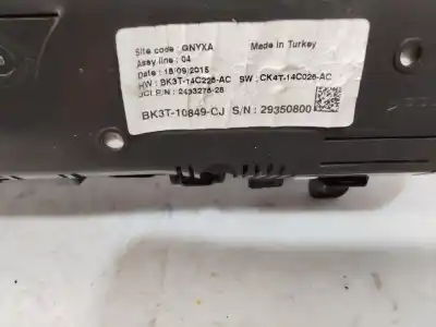İkinci el araba yedek parçası enstrüman paneli için ford transit custom kombi 300 l1 ambiente 155 cv / 114 kw oem iam referansları bk3t-10849-cj  