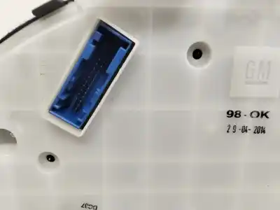 Автозапчастина б/у панель інструментів для opel astra j (p10) 1.4 turbo (68) посилання на oem iam 600775881 Автозапчастина б/у панель інструментів для opel astra j (p10) 1.4 turbo (68) посилання на oem iam 600775881