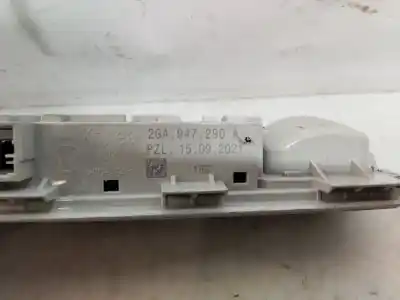 Автозапчастина б/у внутрішне світло для volkswagen taigo (cs1) basis 95 cv / 70 kw посилання на oem iam 2ga947290a