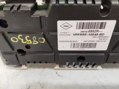 Peça sobressalente para automóvel em segunda mão quadrante por renault clio iv (bh_) 1.5 dci 75 referências oem iam 248106952r  