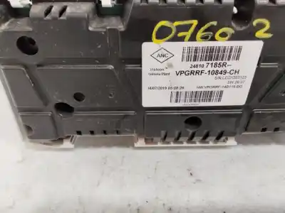 Peça sobressalente para automóvel em segunda mão quadrante por renault clio iv limited referências oem iam 248107185r  