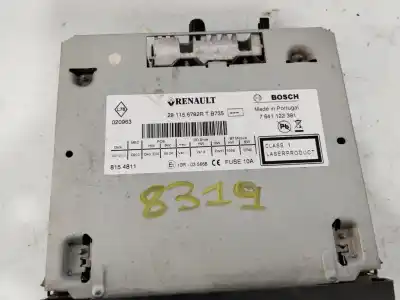 Автозапчастина б/у аудіо система / радіо cd для renault kangoo dynamique acción especial посилання на oem iam 281156782r  