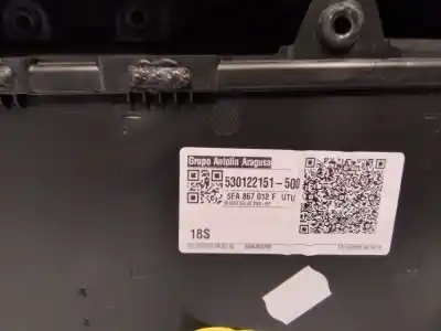 Автозапчастина б/у обработка передніх правіх дверей для seat leon (kl1) style посилання на oem iam 5fa867012  