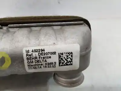 Автозапчастина б/у радіатор опалення / кондиціонації для opel astra j (p10) 1.4 turbo (68) посилання на oem iam de207002   Автозапчастина б/у радіатор опалення / кондиціонації для opel astra j (p10) 1.4 turbo (68) посилання на oem iam de207002