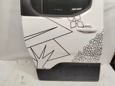 Автозапчастина б/у праві бічні розсувні двері для peugeot rifter active long посилання на oem iam   