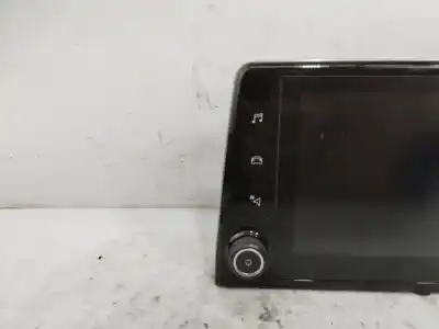 Second-hand car spare part multifunction display for peugeot rifter active long oem iam references 98162661zd  