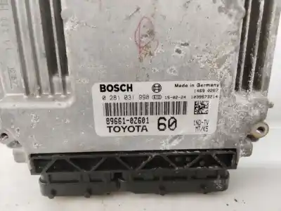 Second-hand car spare part ecu engine control for toyota auris active oem iam references 89661-0z601  