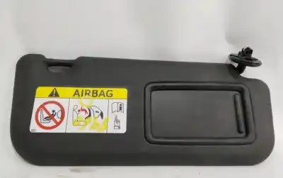 Peça sobressalente para automóvel em segunda mão para-sol direito por toyota corolla (e21) hybrid style 140 cv / 103 kw referências oem iam   