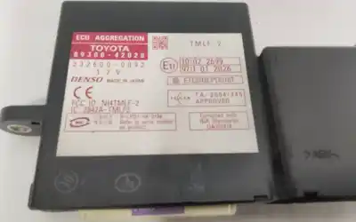 Peça sobressalente para automóvel em segunda mão módulo eletrônico por toyota rav 4 (a3) executive referências oem iam 8930042020