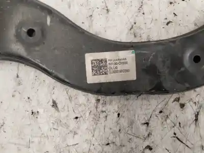 Peça sobressalente para automóvel em segunda mão braço de suspensão inferior traseiro esquerdo por kia ev6 (cv) air 2wd 228 cv / 168 kw referências oem iam 55130-gi000