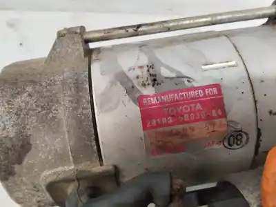 Peça sobressalente para automóvel em segunda mão motor de arranque por toyota auris (e18) toyota auris referências oem iam 28100-0r030-84  