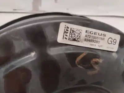 Piesă de schimb auto la mâna a doua TULUMBA SERVOFRÂNÃ pentru OPEL VIVARO B KASTEN/COMBI  Referințe OEM IAM 93459280  