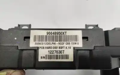 Peça sobressalente para automóvel em segunda mão comandos de alavanca por citroen c5 berlina exclusive referências oem iam 96648950xt