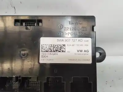 Pezzo di ricambio per auto di seconda mano modulo elettronico per cupra formentor (km7) basis 149 cv / 110 kw riferimenti oem iam 5wa907727ad  