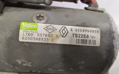 Peça sobressalente para automóvel em segunda mão motor de arranque por renault latitude expression referências oem iam 8200568535e  