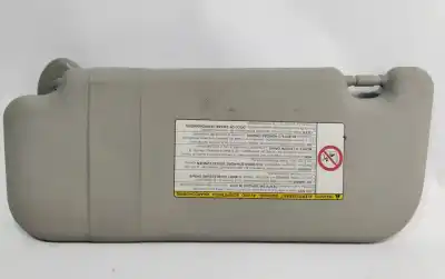 Second-hand car spare part RIGHT SUNSHADE for TOYOTA AURIS  OEM IAM references   