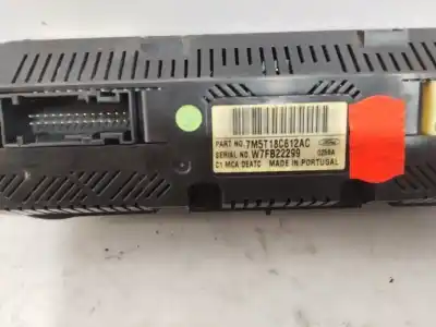 Peça sobressalente para automóvel em segunda mão comando de sofagem (chauffage / ar condicionado)  por ford focus berlina (cap) ambiente (d) referências oem iam 7m5t18c612ac