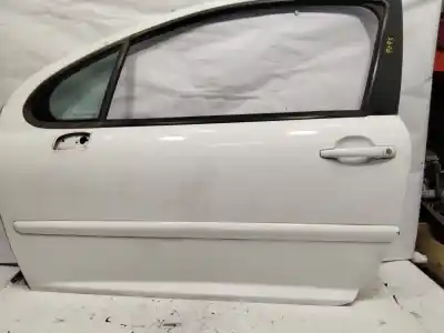 Peça sobressalente para automóvel em segunda mão porta da frente esquerda por peugeot 207 207 5p sport 1.4 referências oem iam 