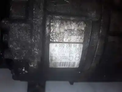 Автозапчастина б/у КОМПРЕСОР КОНДИЦИОНЕРА для MERCEDES CLASE C (W203) BERLINA 3.0 CDI CAT Посилання на OEM IAM A0022305811  
