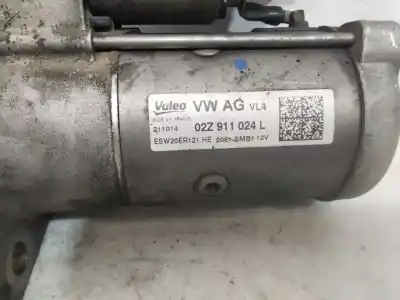 Peça sobressalente para automóvel em segunda mão motor de arranque por seat leon (5f1) 1.6 tdi referências oem iam 02z911024l  