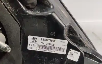 Peça sobressalente para automóvel em segunda mão farolim traseiro direito por peugeot 3008 allure referências oem iam 9810477080