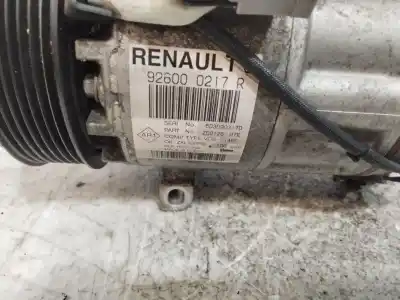 Pezzo di ricambio per auto di seconda mano COMPRESSORE ARIA CONDIZIONATA per RENAULT CAPTUR  Riferimenti OEM IAM 926000217R  