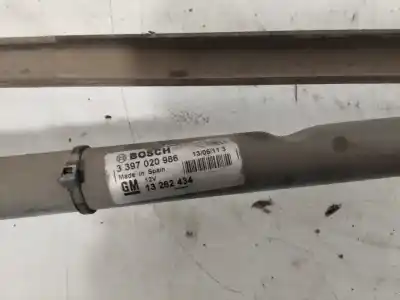 Peça sobressalente para automóvel em segunda mão motor do limpa para brisas por opel astra j (p10) 1.3 cdti (68) referências oem iam 3397020986  
