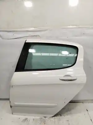 Peça sobressalente para automóvel em segunda mão porta do automóvel traseira esquerda por peugeot 308 confort referências oem iam   