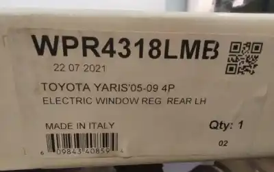 Автозапчастина б/у регулятор склона задній лівий для toyota yaris (ksp9/scp9/nlp9) * посилання на oem iam wpr4318lmb  