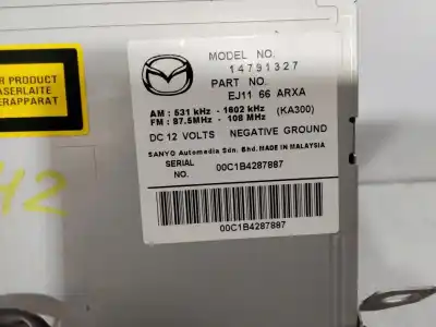 Автозапчастина б/у аудіо система / радіо cd для mazda cx-7 (er) luxury посилання на oem iam 14791327  