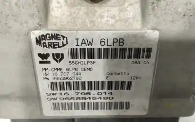 Second-hand car spare part Ecu Engine Control for CITROEN C5 BERLINA Audace OEM IAM references 9658845480  