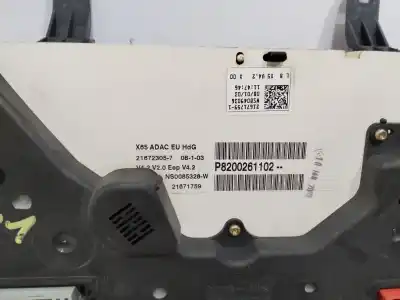 Автозапчастина б/у панель інструментів для renault clio ii fase ii (b/cb0) authentique посилання на oem iam p8200261102  