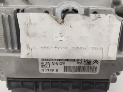 Second-hand car spare part ecu engine control for citroen c4 coupe by loeb oem iam references 9657489480  