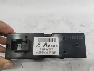 Peça sobressalente para automóvel em segunda mão botão / interruptor elevador vidro dianteiro esquerdo por seat leon (1m1) signo referências oem iam 1j3959857b  