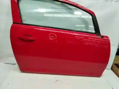 Peça sobressalente para automóvel em segunda mão porta dianteira direita por opel corsa d ´´111 years´´ referências oem iam   