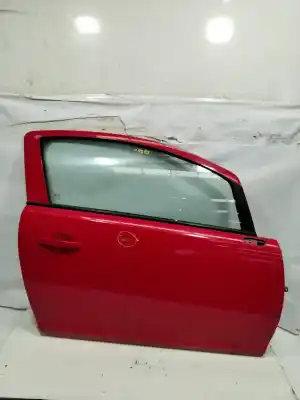 Peça sobressalente para automóvel em segunda mão porta dianteira direita por opel corsa d ´´111 years´´ referências oem iam   