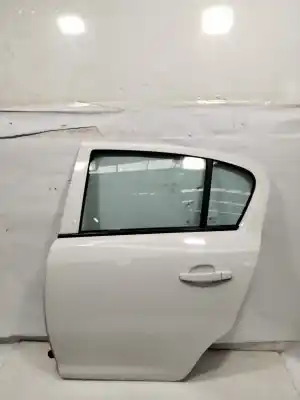 Peça sobressalente para automóvel em segunda mão porta do automóvel traseira esquerda por opel corsa d catch me referências oem iam   