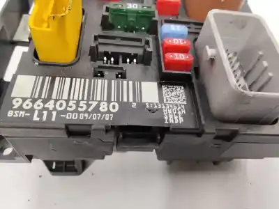 Second-hand car spare part FUSE BOX UNIT for PEUGEOT 207  OEM IAM references 9664055780  