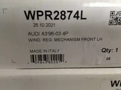 Автозапчасти б/у регулятор стекла переднего левого за audi a3 (8l) 8l ссылки oem iam wpr2874l  