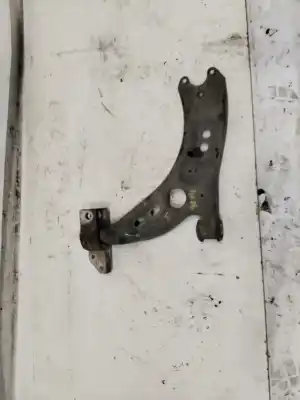 Peça sobressalente para automóvel em segunda mão braço de suspensão inferior esquerdo dianteiro por seat leon (1p1) reference referências oem iam 