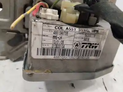 Second-hand car spare part STEERING COLUMN for NISSAN MICRA (K12E) 25 Aniversario OEM IAM references 48810AX705  