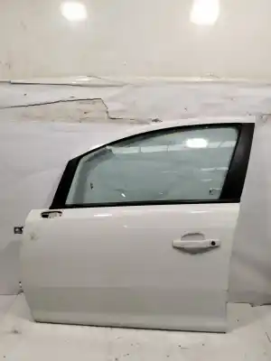 Second-hand car spare part left front door for opel corsa d ´´111 years´´ oem iam references   