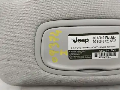 Peça sobressalente para automóvel em segunda mão pára-sol esquerdo por jeep compass ii limited 4x4 170 cv / 125 kw referências oem iam 008000iam  