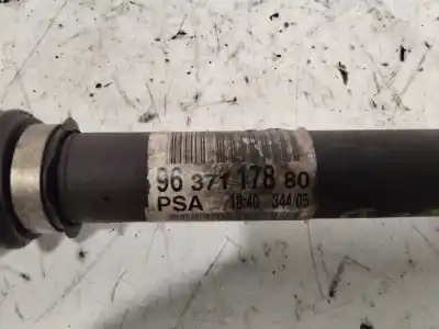 Автозапчасти б/у передняя правая трансмиссия за peugeot 307 break/sw (s2) d-sign 109 cv / 80 kw ссылки oem iam 9637117880