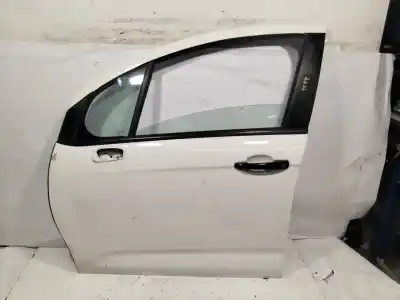 Peça sobressalente para automóvel em segunda mão porta da frente esquerda por citroen c3 collection referências oem iam   