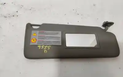 Second-hand car spare part right sunshade for renault clio ii fase ii (b/cb0) base authentique 75 cv / 55 kw oem iam references 