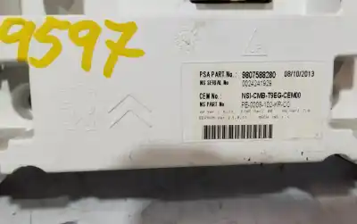 Peça sobressalente para automóvel em segunda mão quadrante por peugeot 308 active referências oem iam 987588280  